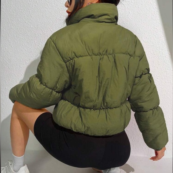 Cozy zip up puffer jacket - Picture 3 of 5